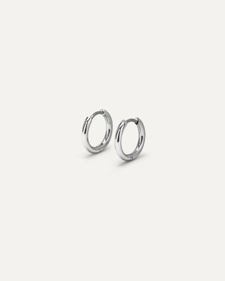 Nina Silver Hypoallergenic Hoop Earrings