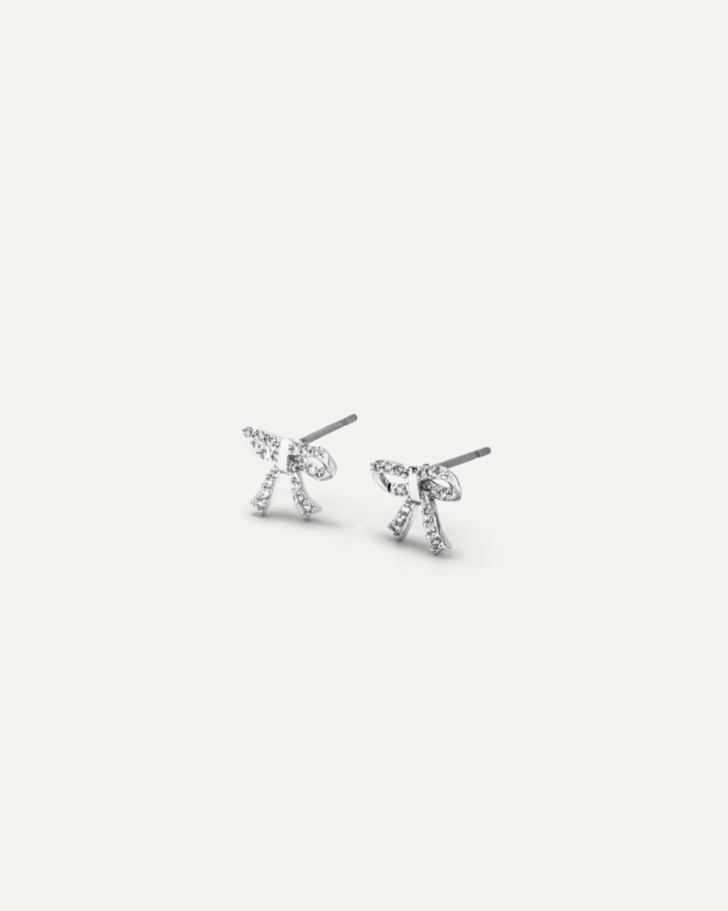 Rebecca Silver Stud Earrings