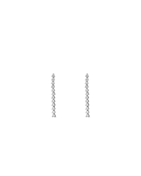 Loredana Silver Drop Earrings
