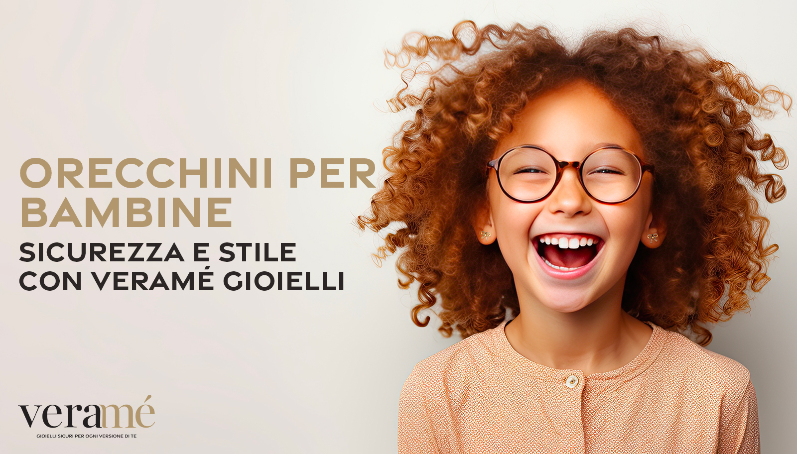 orecchini per bambine verame gioielli