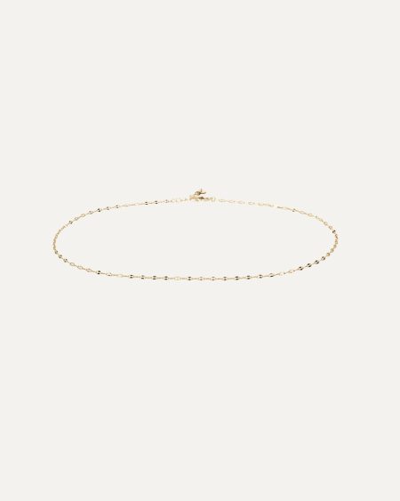 Bracciale delicato in oro giallo lucido