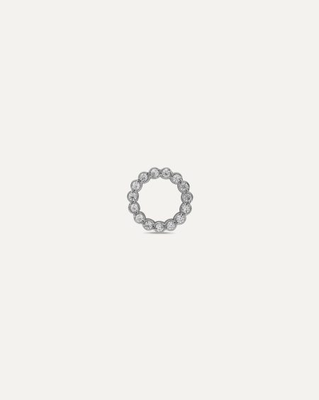 Anello decorato con diamanti brillanti
