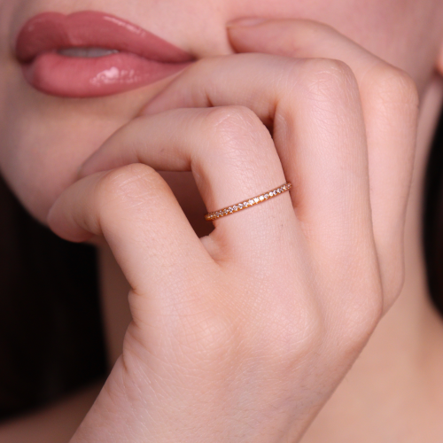 anello valeria oro 14